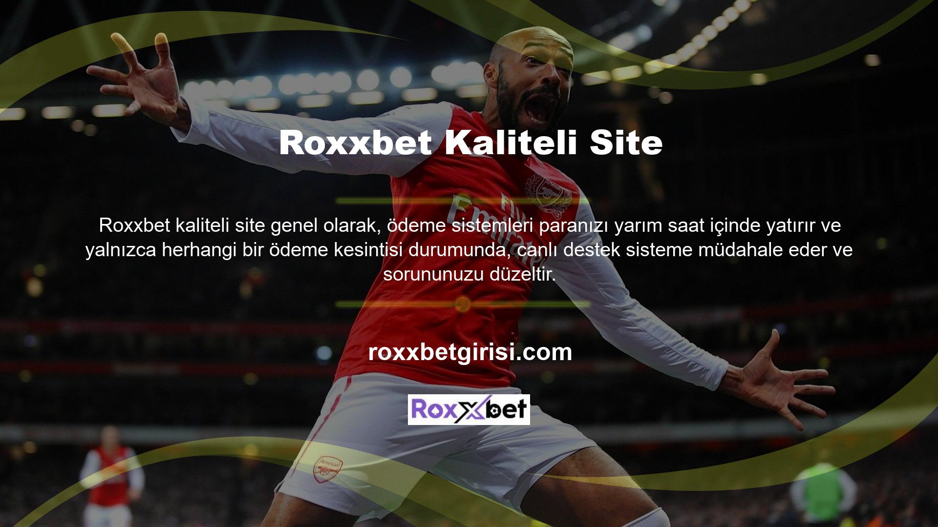 Roxxbet ödeme sistemlerinin geliştirilmesi yoluyla, birçok kullanıcı artık bahislerini huzur içinde yapabilir ve dengelerini banka hesaplarındaki herhangi bir sorun olmadan görebilir